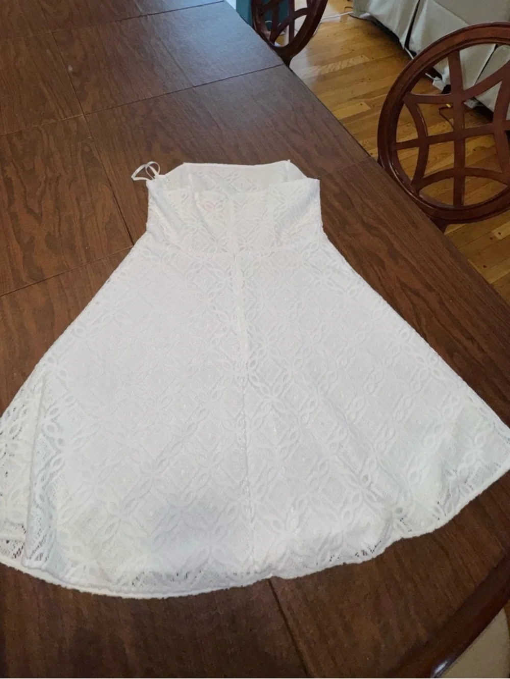 LILLY PULITZER Jennilee Dress in Treliss Lace. Modified. L - Picture 7 of 16